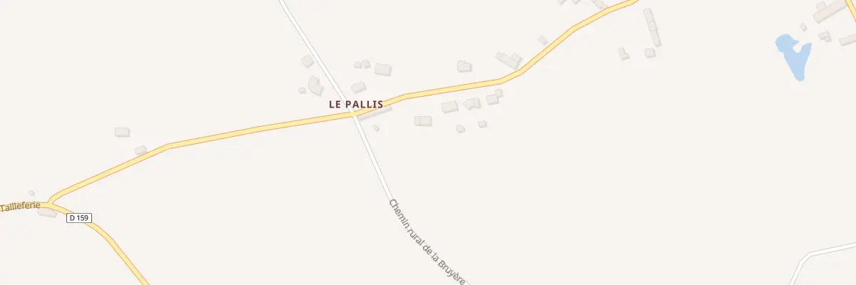 Plan du 5534 Le Pallis à Domjean