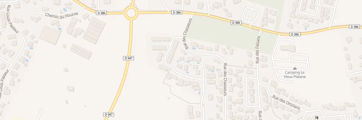Plan du 12 Rue des Chasseurs à Narrosse