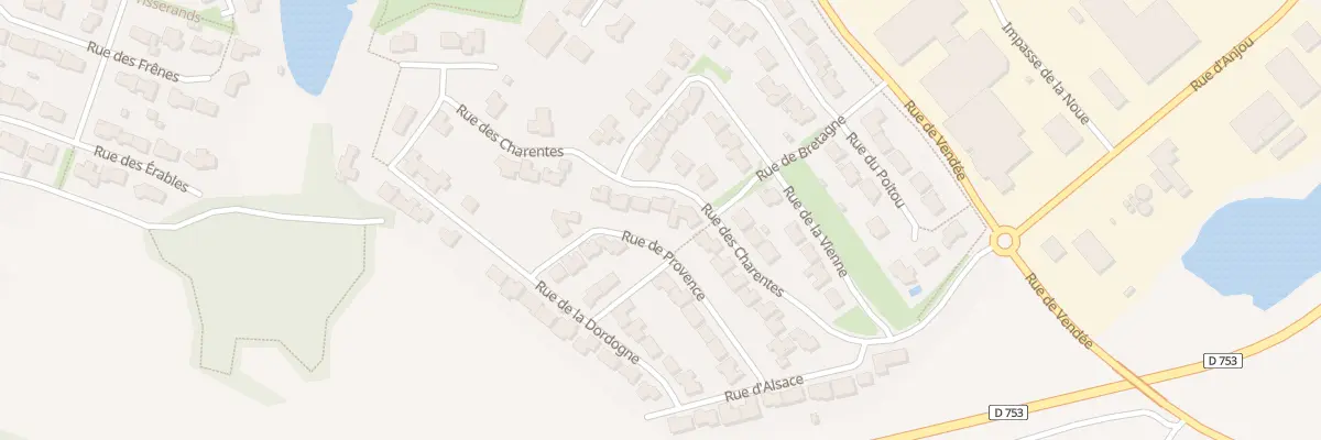Plan du 25 Rue des Charentes à La Romagne