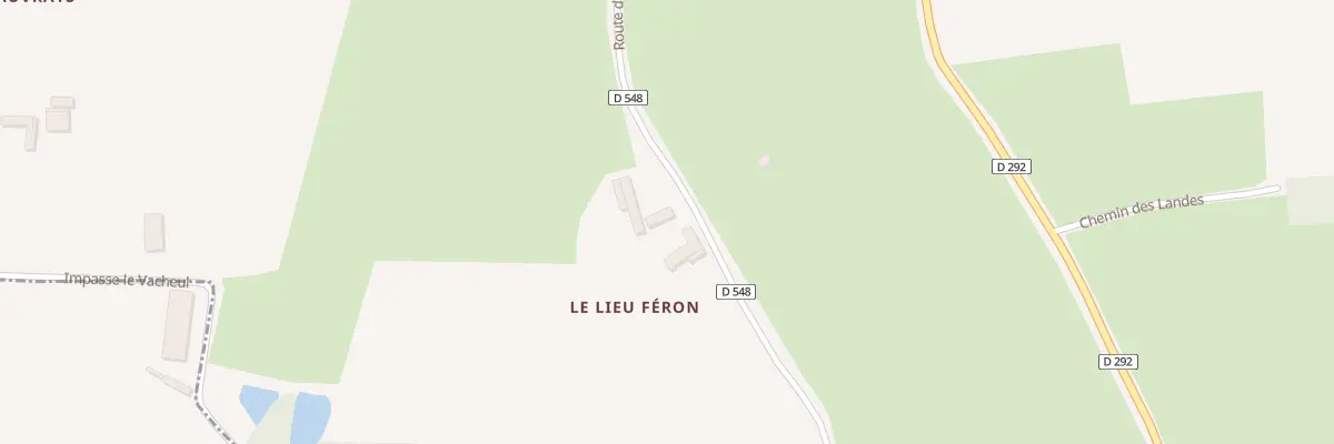 Plan du 5069 Le Lieu Feron à Saint-Jean-de-Savigny