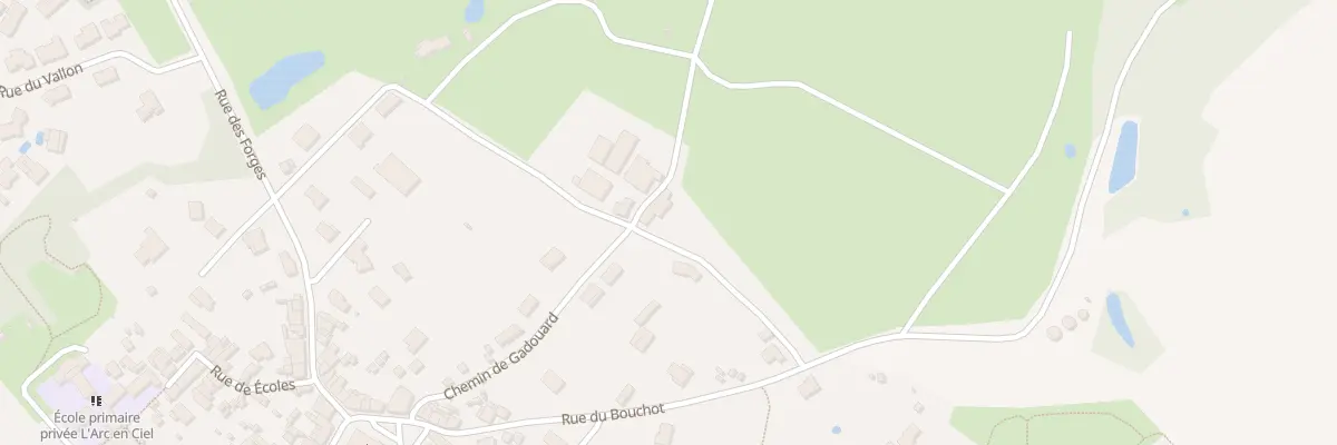 Plan du 5137 Gadouard à La Romagne