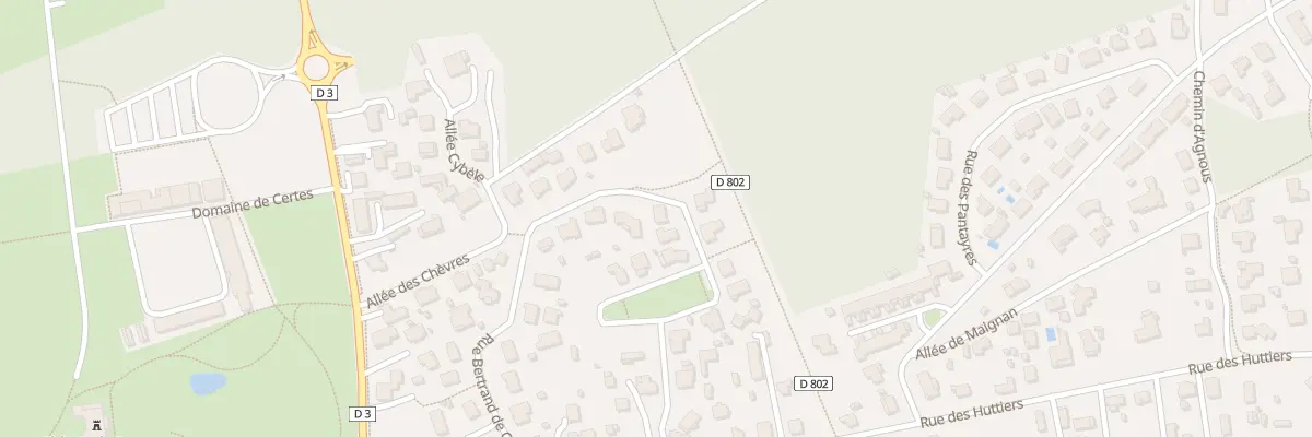 Plan du 25 Rue du Cormoran à Audenge