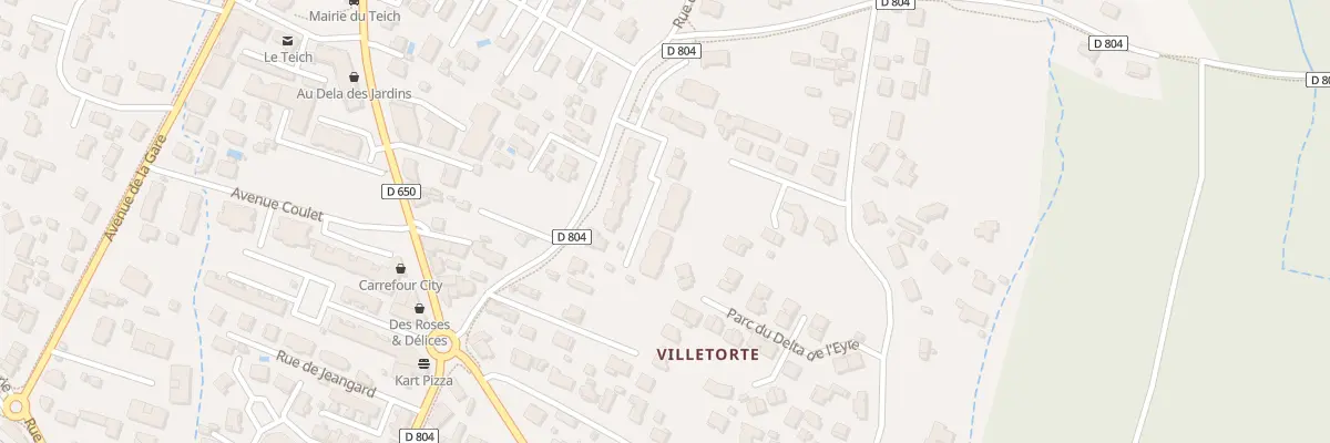Plan du 26 Rue des Tilleuls au Teich