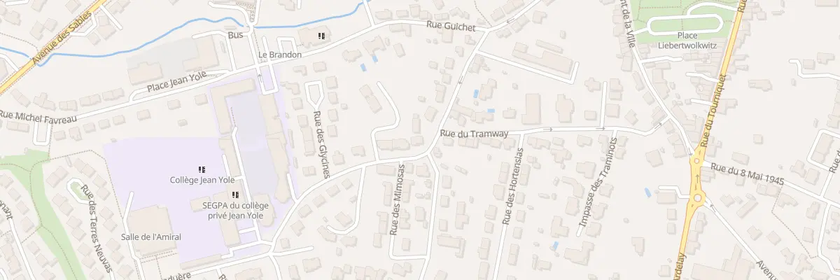 Plan du 12B Rue de la Demoiselle aux Herbiers
