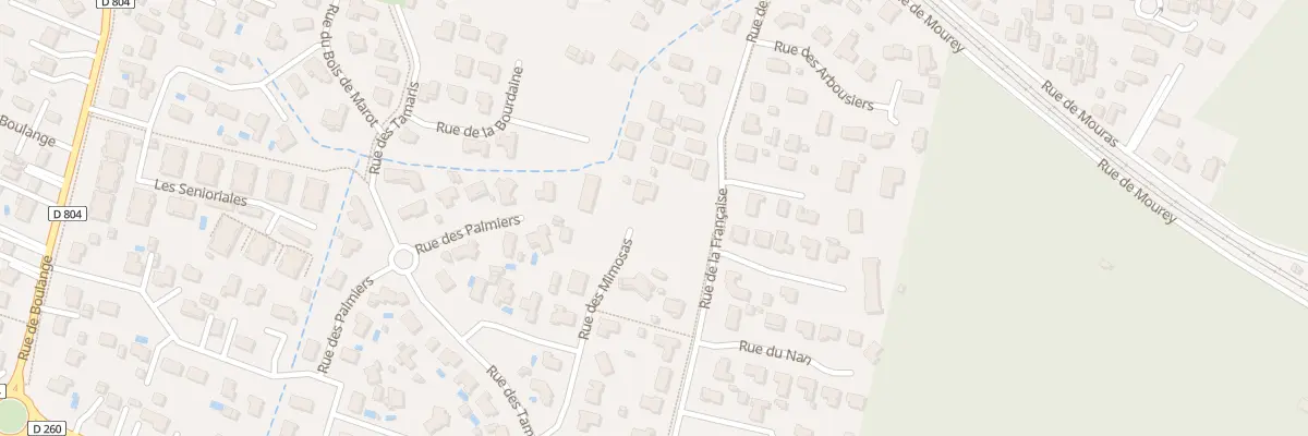 Plan du 22 Rue de Française au Teich