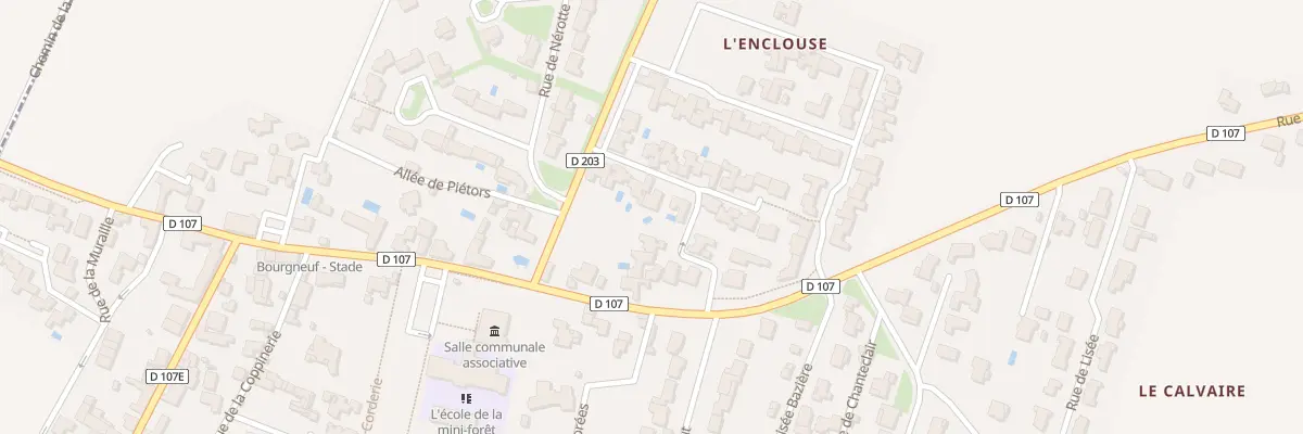 Plan du 26 Rue Jean Louis Foulquier à Bourgneuf