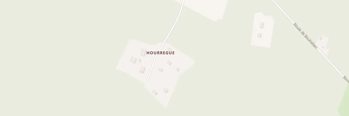 Plan du 375 Qua Hourregue à Escource