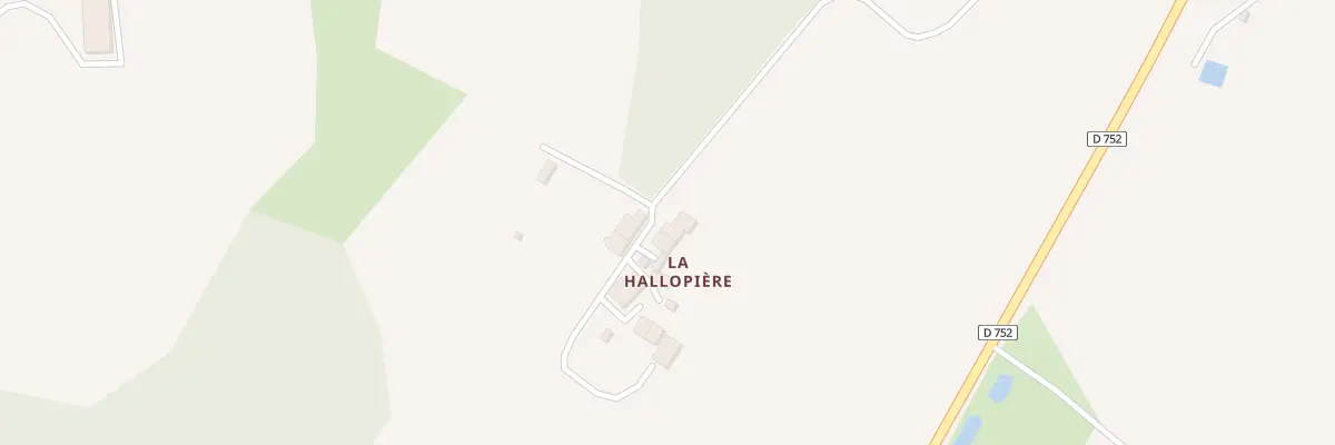 Plan du 3 La Hallopierre à Mauges-sur-Loire