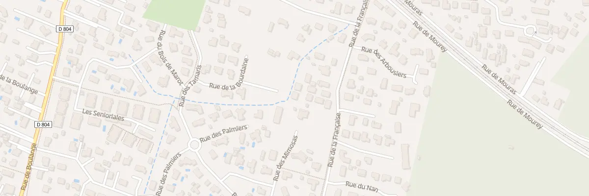 Plan du 20B Rue de Française au Teich