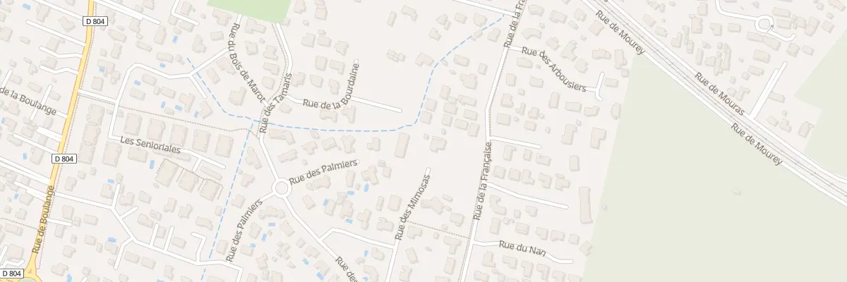 Plan du 22B Rue de Française au Teich