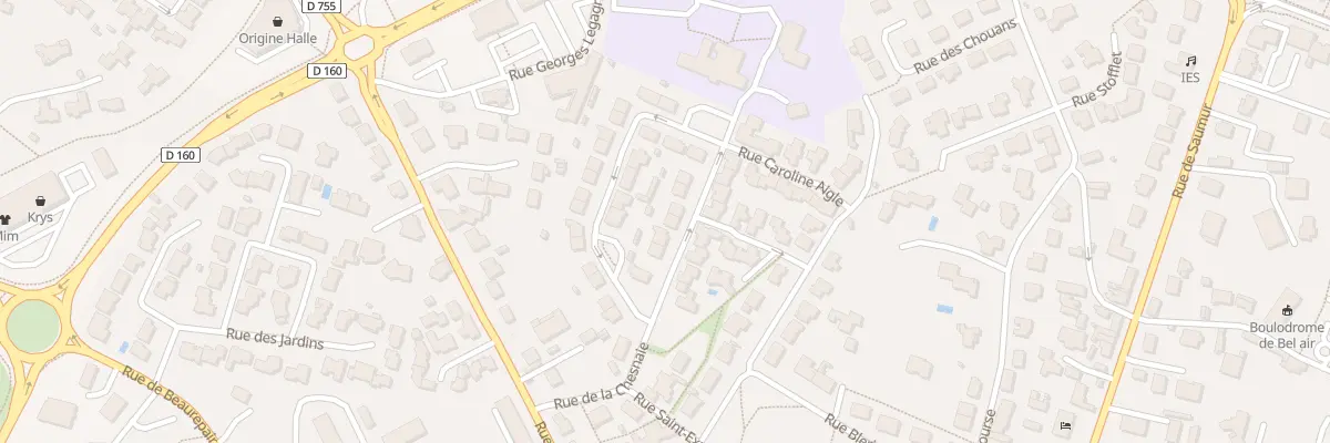 Plan du 9 Rue de la Chesnaie aux Herbiers