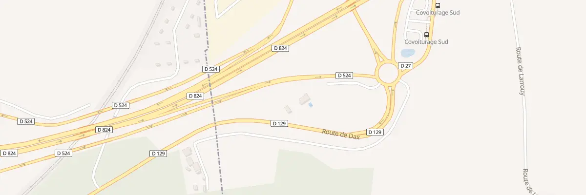 Plan du 185 Rte de Dax à Saint-Vincent-de-Paul