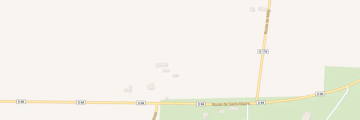 Plan du 4 Rte de Saint-Hilaire à Lapenty
