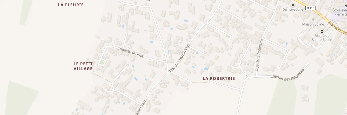 Plan du 16 Rue du Chemin Vert à Sainte-Soulle