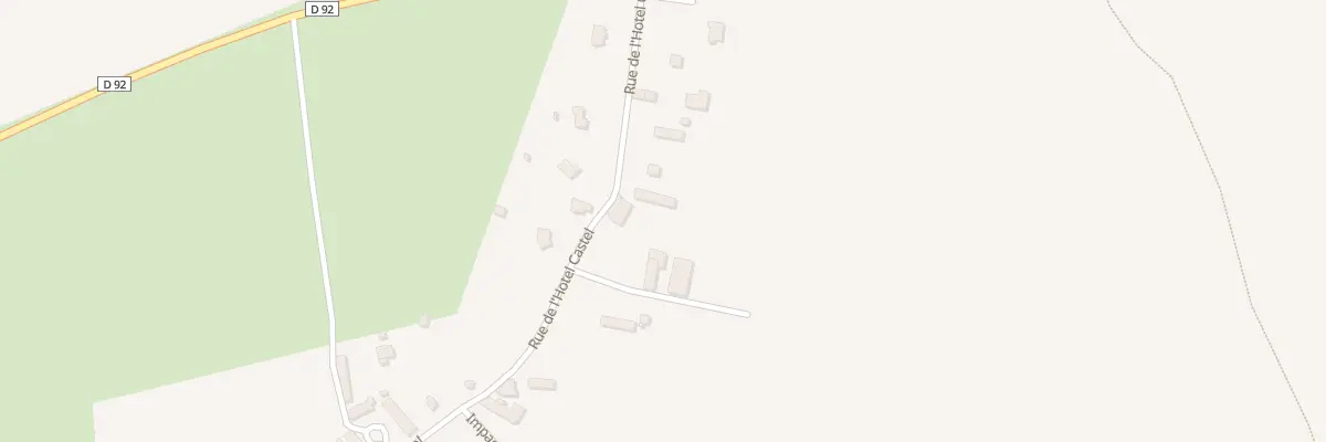 Plan du 17 Imp de l’Hôtel Castel à Couvains