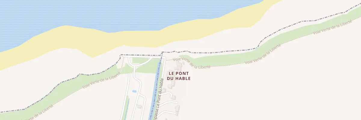 Plan du 5076 Pont du Hable à Cricqueville-en-Bessin