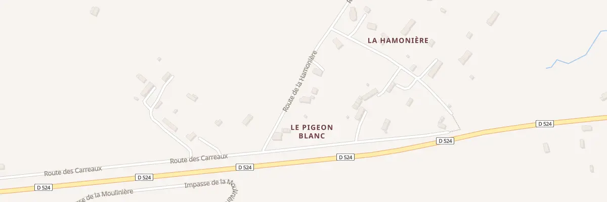 Plan du 19 Rte La Hamoniere -Ml Clinchamp à Noues de Sienne