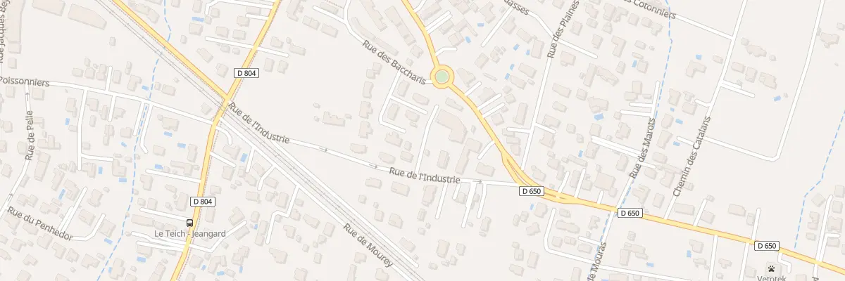 Plan du 21 Rue des Salicornes au Teich