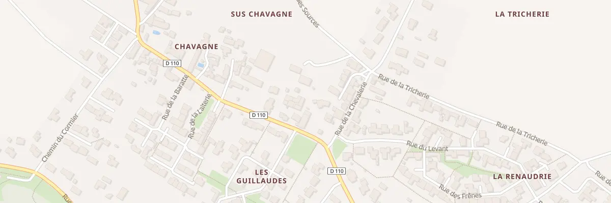 Plan du 8 Rue de Chavagne à Sainte-Soulle