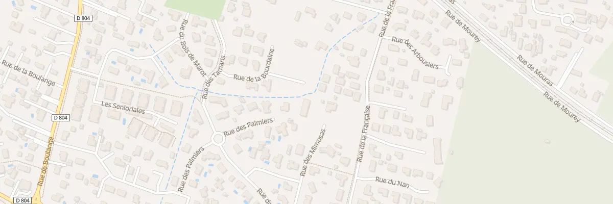 Plan du 22T Rue de Française au Teich