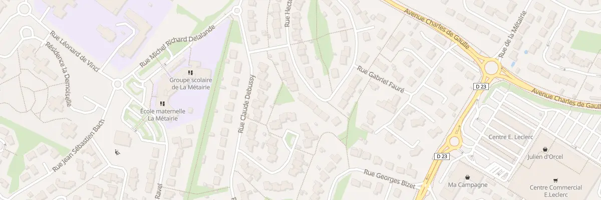 Plan du 56 Rue Hector Berlioz aux Herbiers