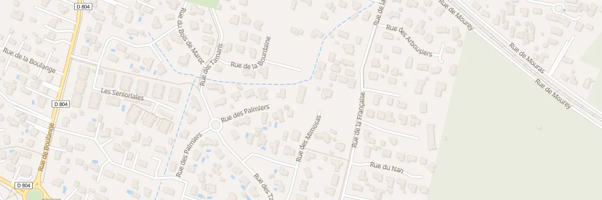 Plan du 22Q Rue de Française au Teich