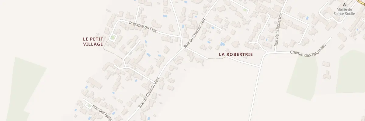 Plan du 25 Rue du Chemin Vert à Sainte-Soulle