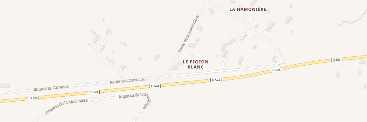 Plan du 1 Rte du Pigeon Blanc -Ml Clinch à Noues de Sienne