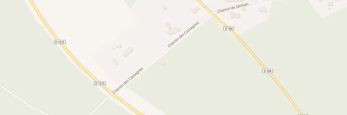Plan du 2 Che des Cassagnes à Queyrac