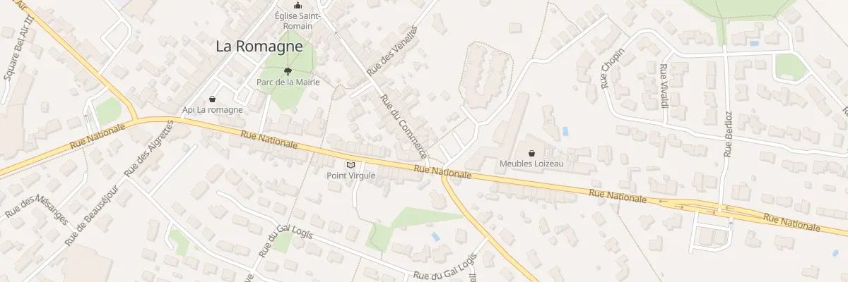 Plan du 37 Rue du Commerce à La Romagne