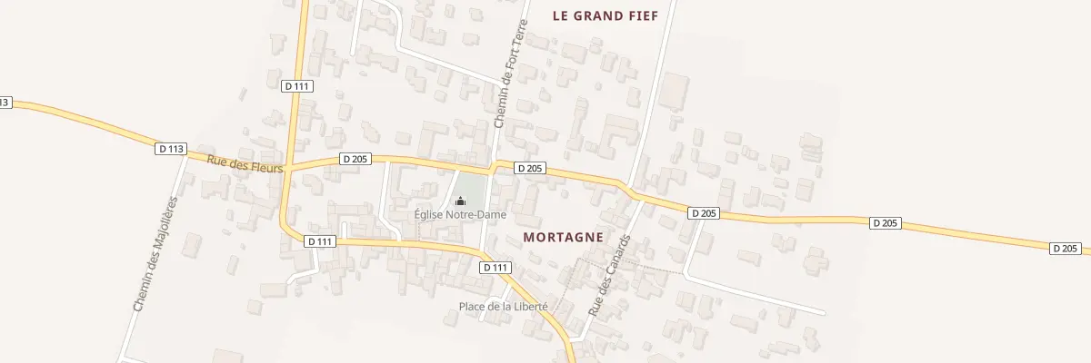 Plan du 2 Rue Choderlos de Laclos à Thairé
