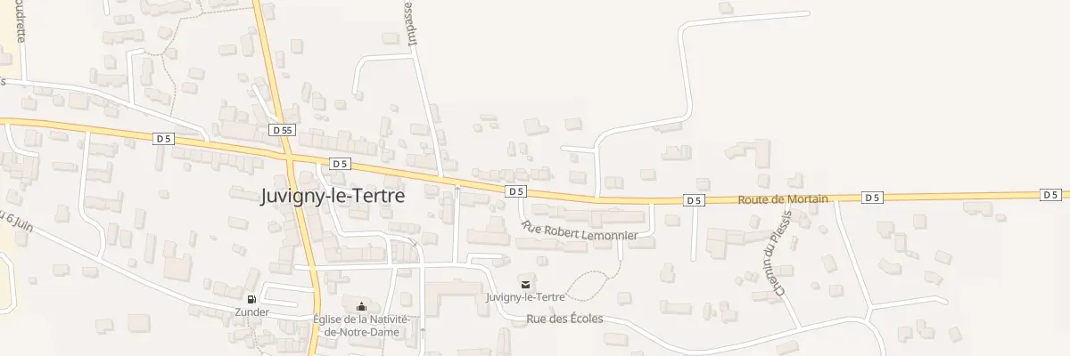 Plan du 49 Rue de Mortain - Juvigny à Juvigny les Vallées