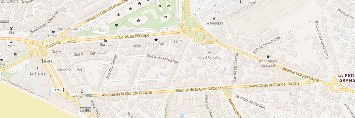 Plan du 56 Rue Jules Lehucher à Royan