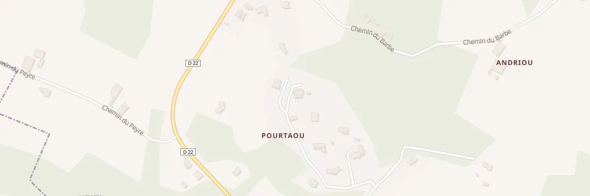 Plan du 238 Imp de la Chapelle à Pouillon