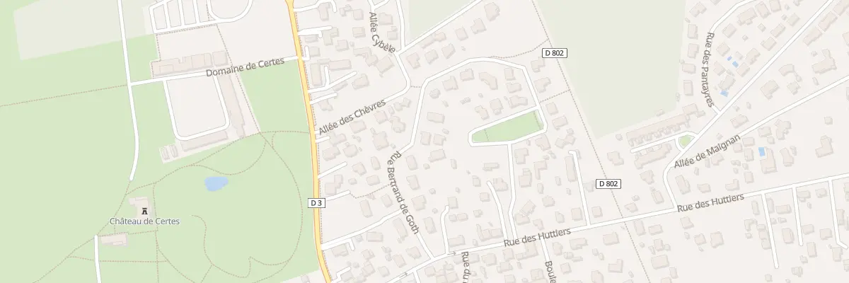 Plan du 12 Rue Bertrand de Goth à Audenge