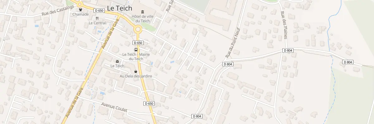 Plan du 12 Rue du Stade à Arcachon