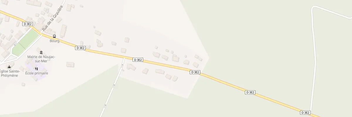 Plan du 458 Le Bourg à Naujac-sur-Mer