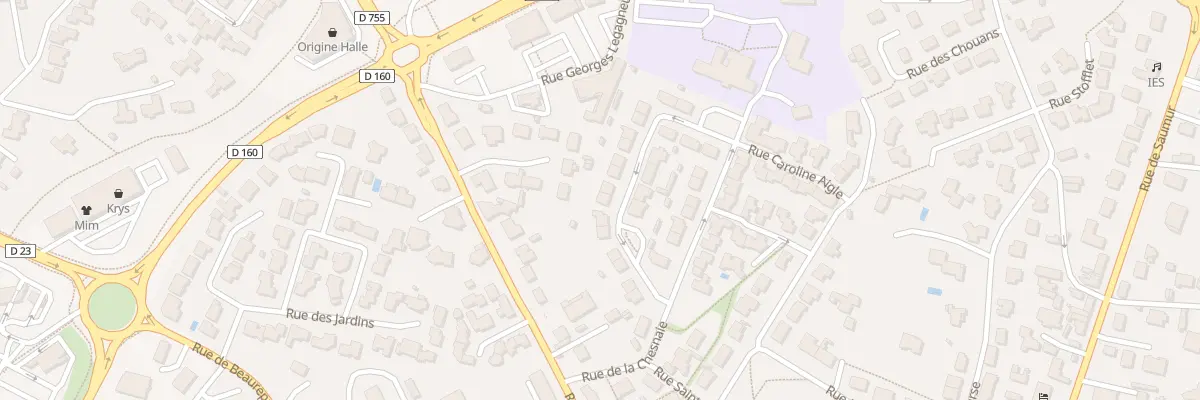 Plan du 34 Rue de la Chesnaie aux Herbiers