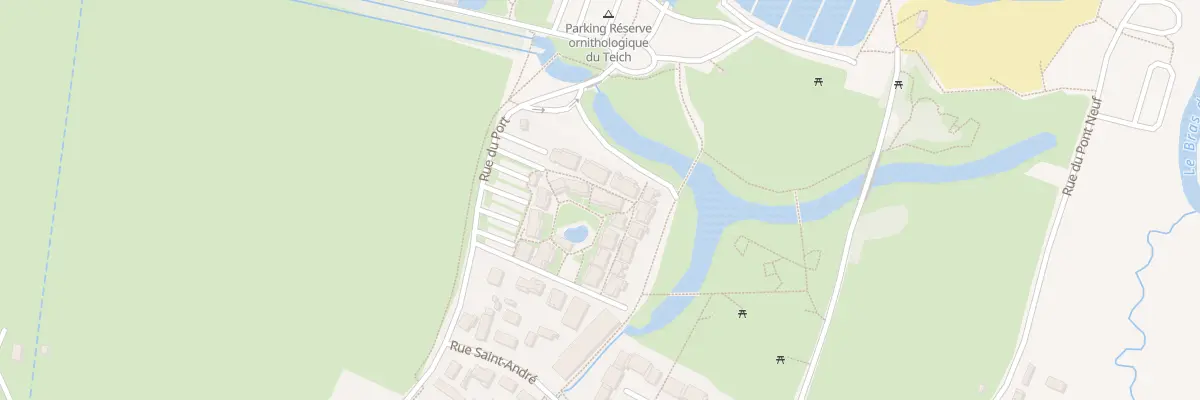 Plan du 32 Rue du Port au Teich