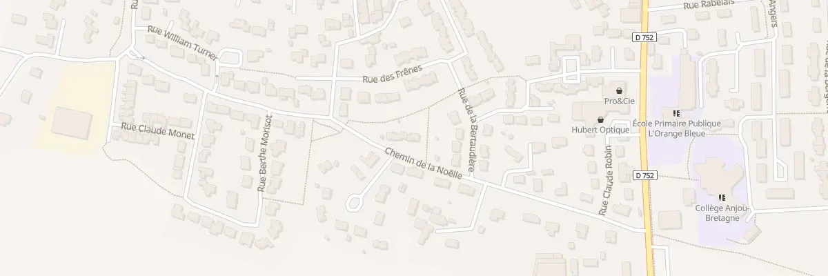Plan du 12 Che de la Noëlle à Mauges-sur-Loire