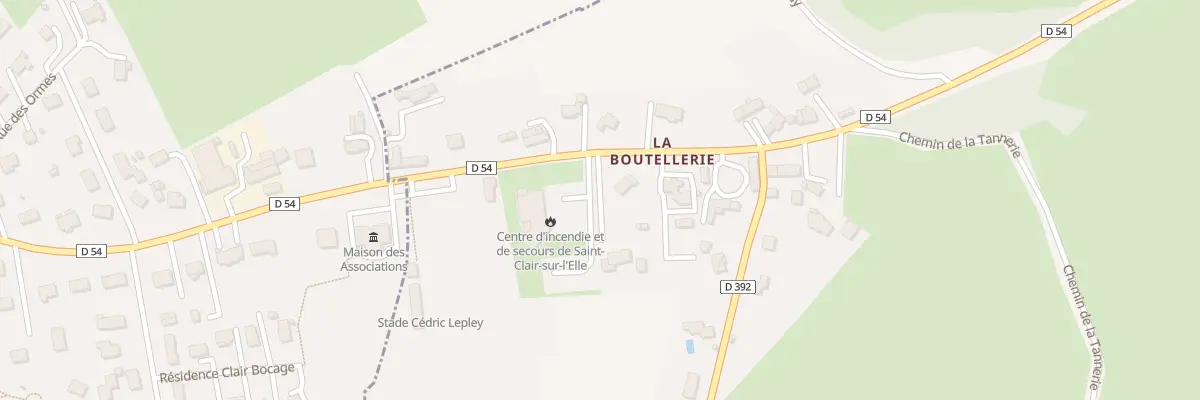 Plan du 5326 La Bouteillerie à Saint-Jean-de-Savigny