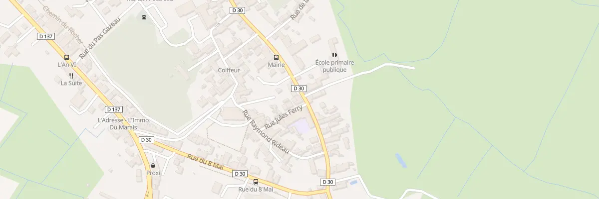 Plan du 7 Rue du Onze Novembre à Chaillé-les-Marais