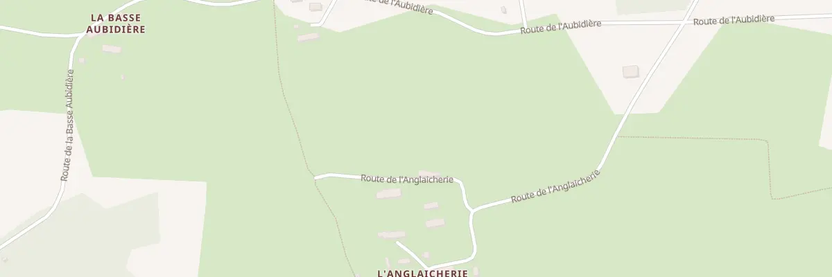 Plan du 4 Rte de l’Anglaicherie - Champ à Noues de Sienne