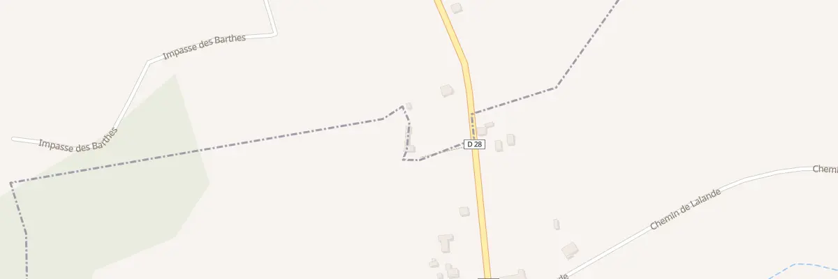 Plan du 12 Rte d’Oloron à Saint-Dos