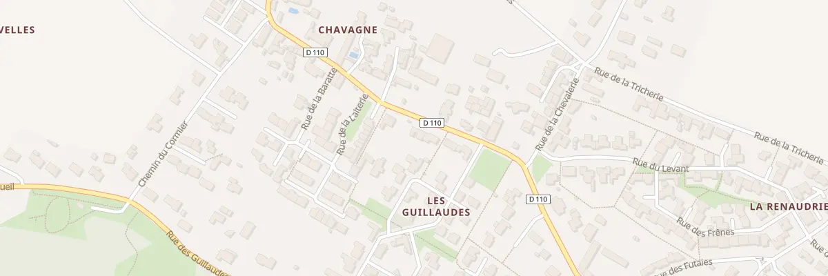 Plan du 13 Rue de Chavagne à Sainte-Soulle