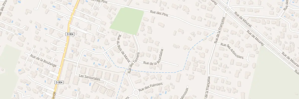 Plan du 19 Rue des Tamaris au Teich