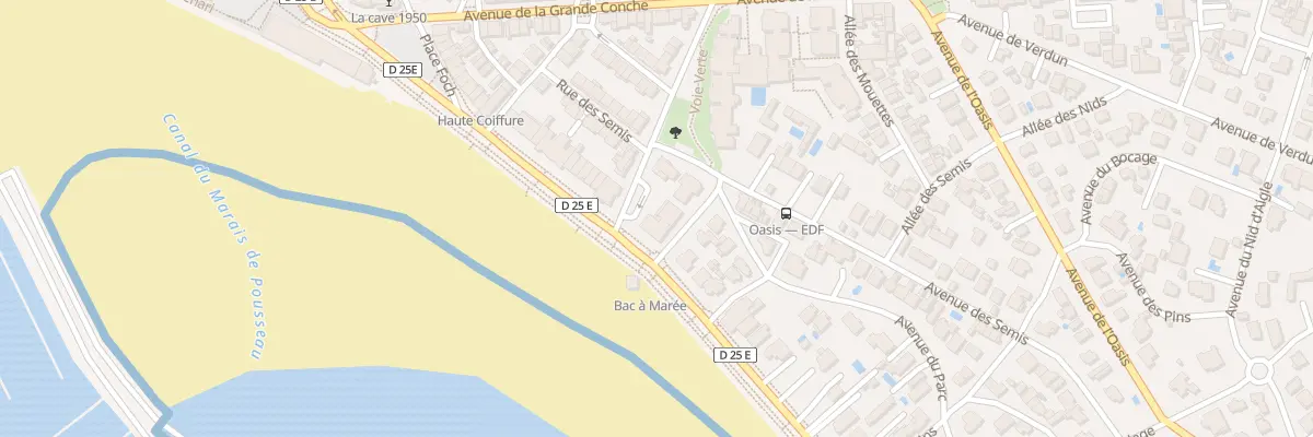 Plan du 1 Av Marechal Leclerc à Royan