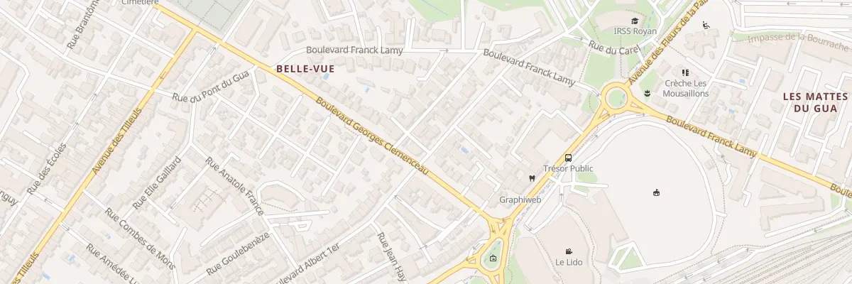 Plan du 78 Bd Albert 1er à Royan
