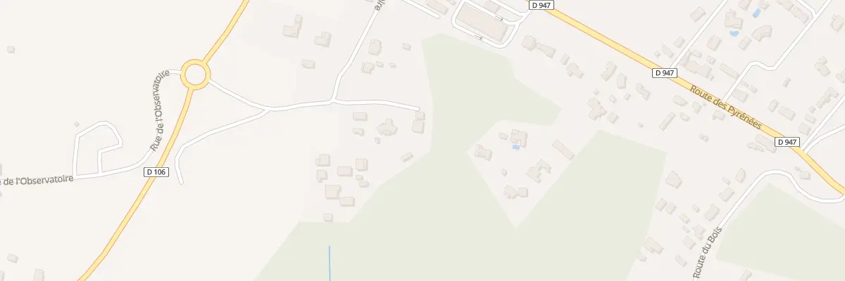 Plan du 46 Rte de l’Observatoire à Narrosse