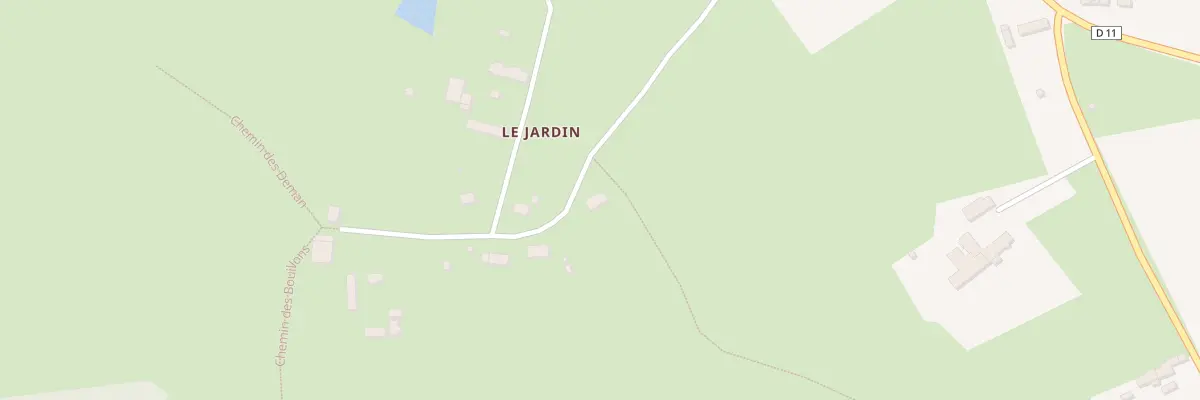 Plan du 5342 Le Jardin du Marais à La Barre-de-Semilly
